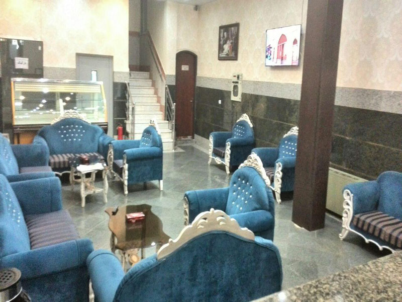 فضای لابی هتل آپارتمان سبحان مشهد